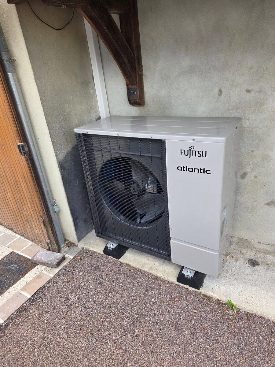 Raccordement de la PAC hybride avec appoint chaudière fioul
